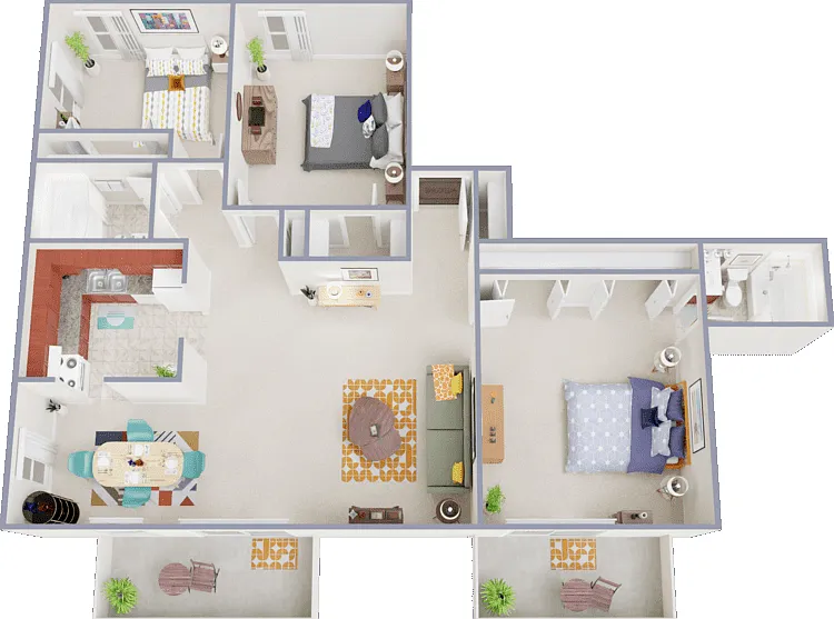 The Seneca Floorplan Diagram