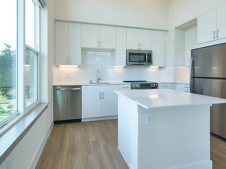 Kitchen with Stainless Steel Appliances