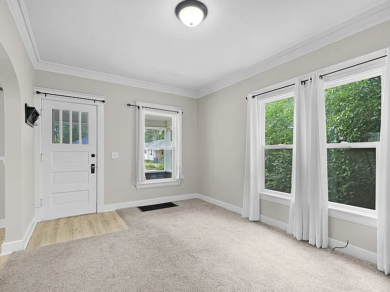 Entry in Living Room