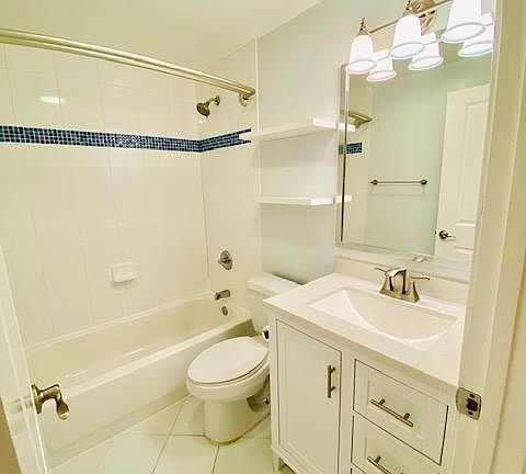 freshly remodeled bathroom