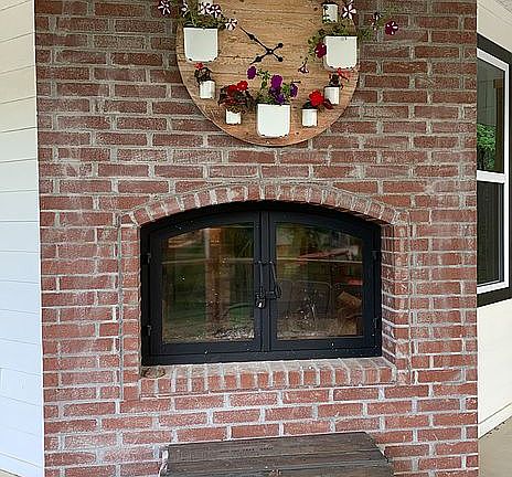 Indoor/Outdoor Fireplace 