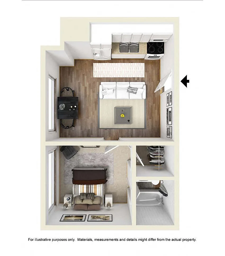 Floor plan The Scholar