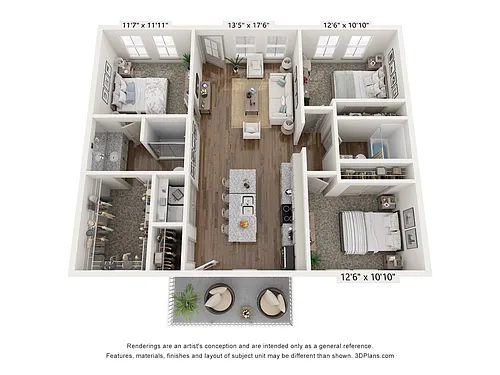 Floor plan Grand Maison