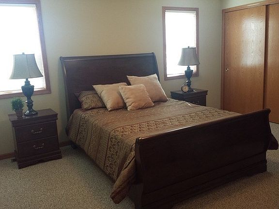 Master Bedroom as staged in the "Model" at 961