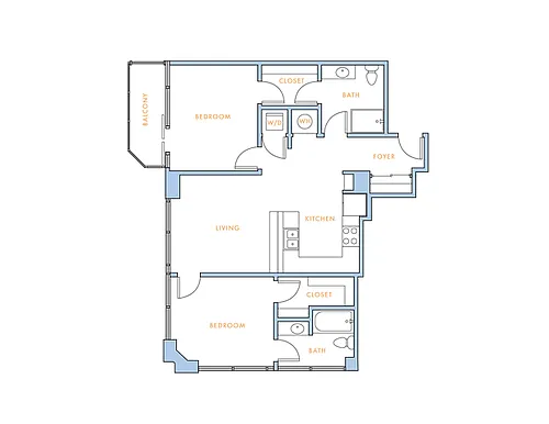 Floor plan A (West)