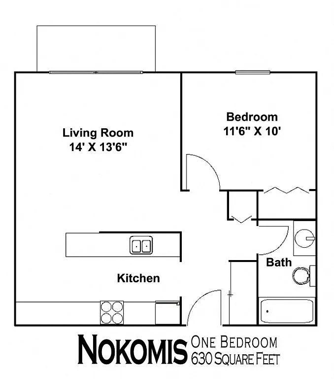 Floor plan Nokomis-BP