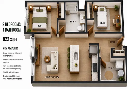 Floor plan 306
