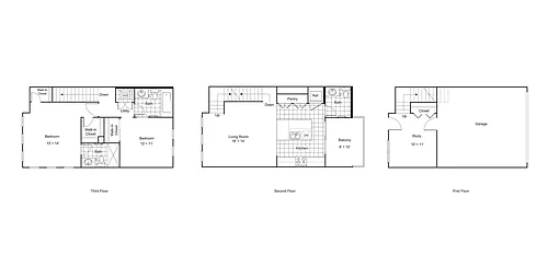 Floor plan One Bennett Park: Ruby