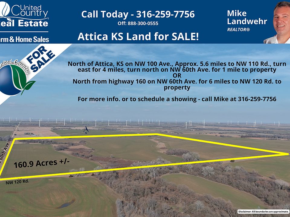 Attica Land At Intersection Of Northwest Rd 120, Attica, KS 67009 Zillow