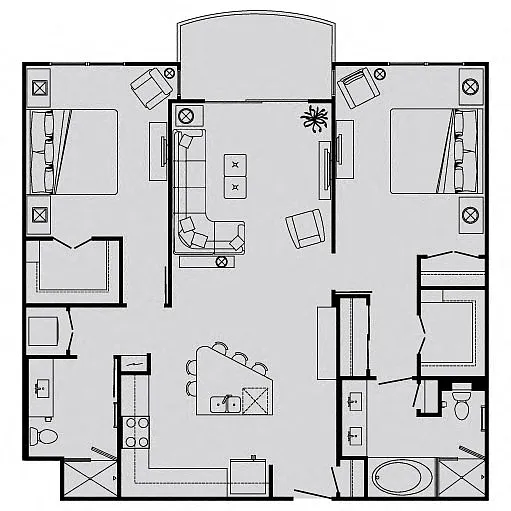 Floor plan G