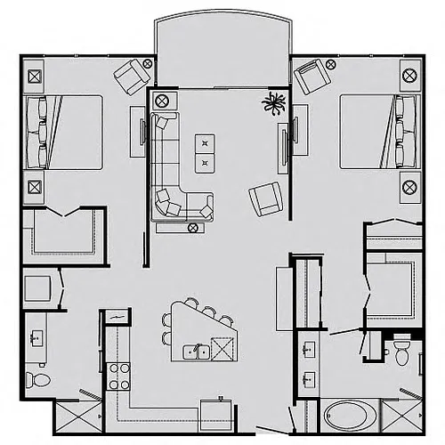 Floor plan G