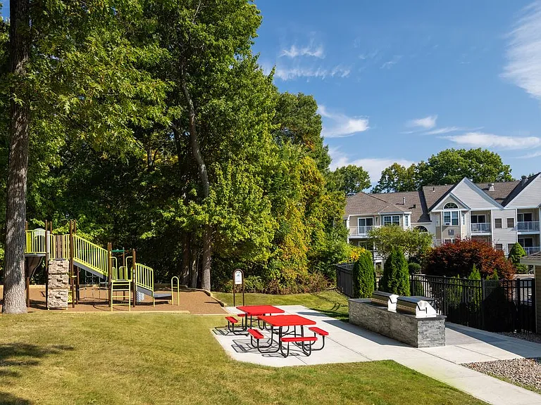 Playground and grill area