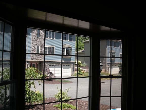 View of other townhomes from bay window