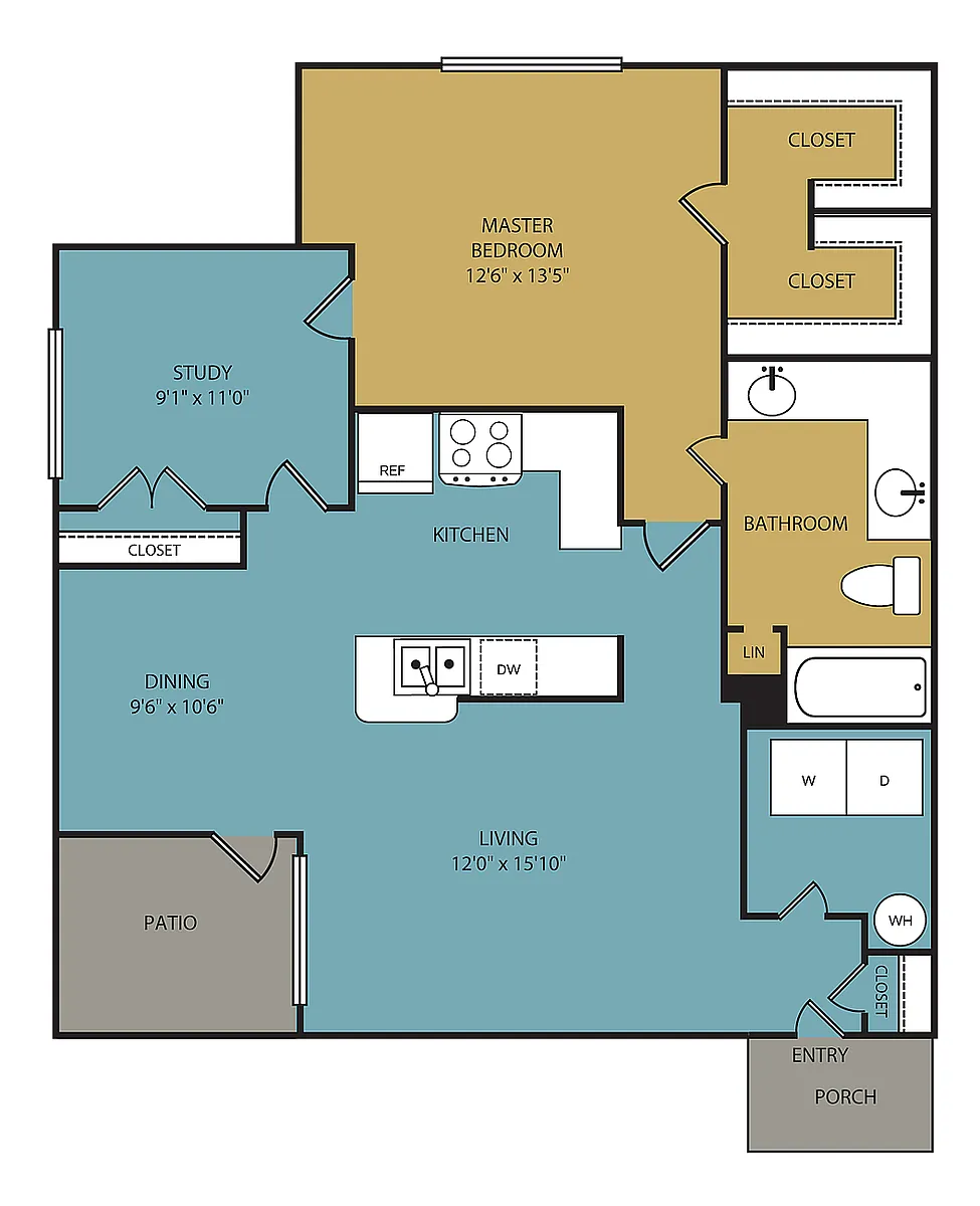 Floor plan B5R