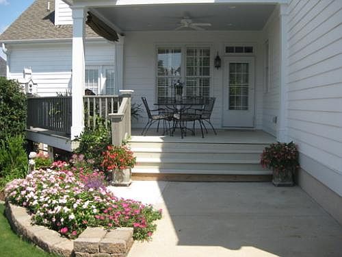 Covered Back Porch