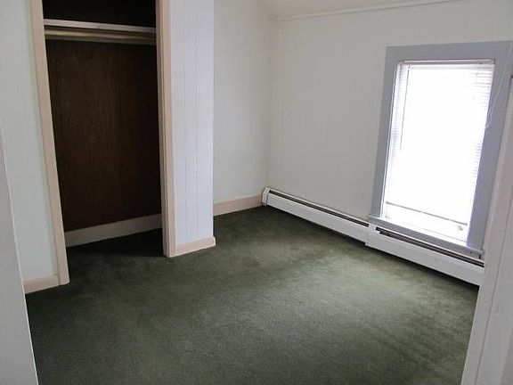 bedroom and closet