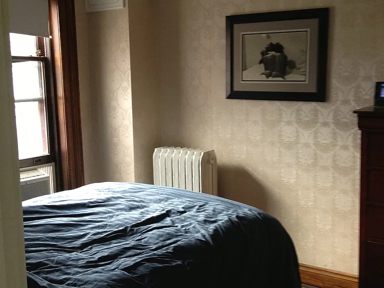 Bedroom off the kitchen