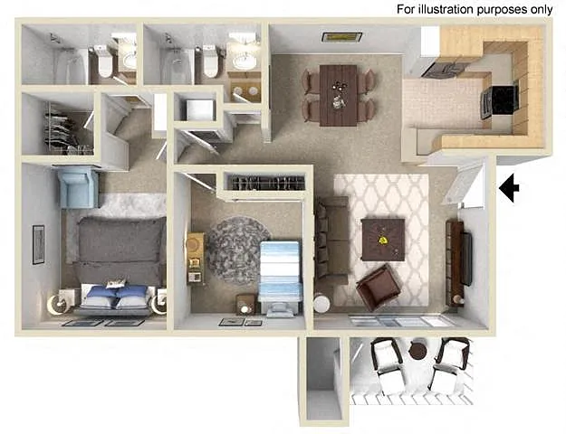 Floor plan Naples
