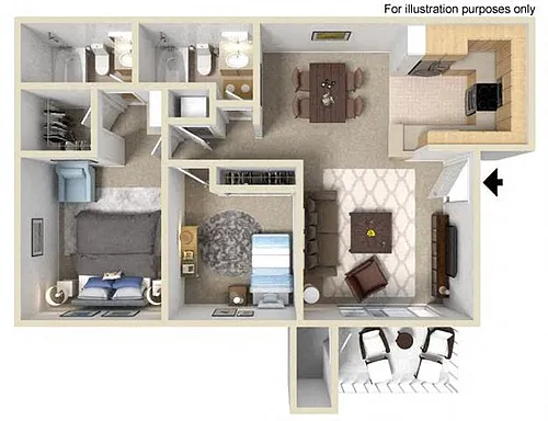 Floor plan Naples