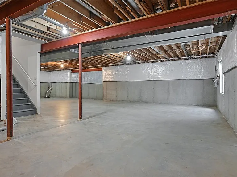 Full basement with ample storage