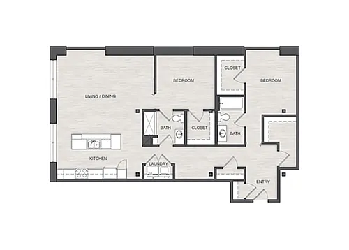 Floor plan 2K