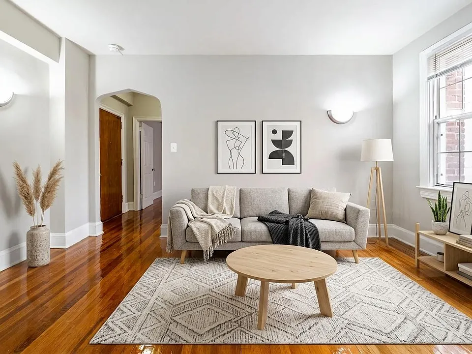 Living room (virtually staged)
