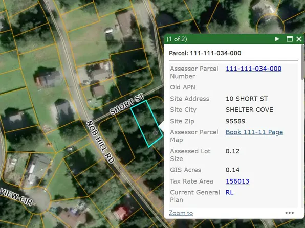 10 Short St, Whitethorn, CA 95589