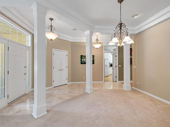 Beautiful Fluted Columns