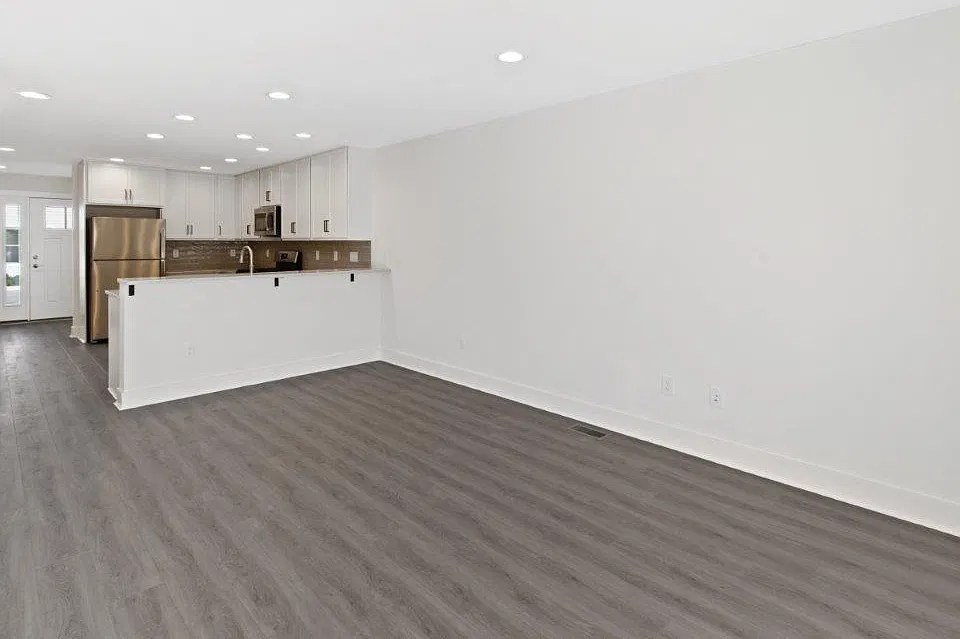 View of Kitchen from Living room