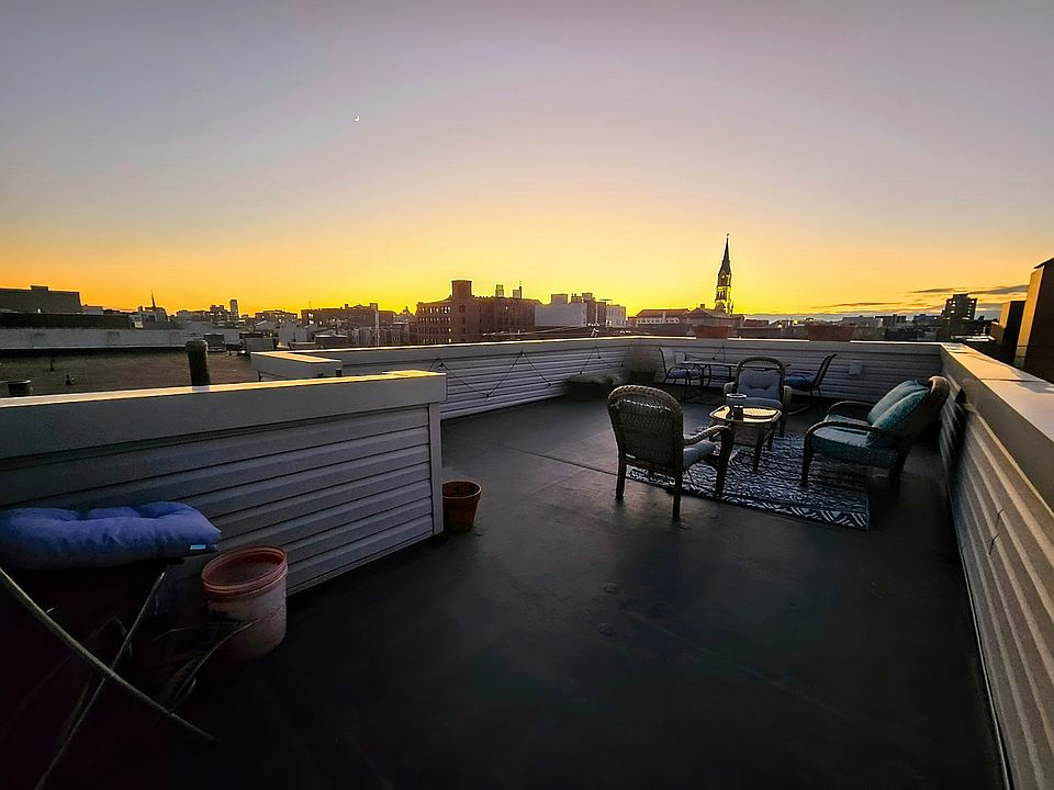 Balcony at sunset