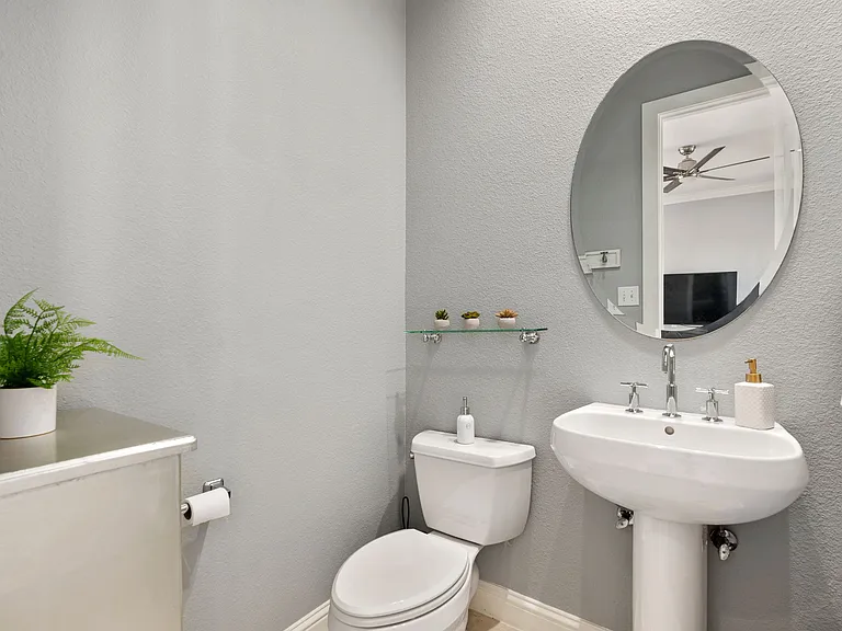 2nd floor half bath