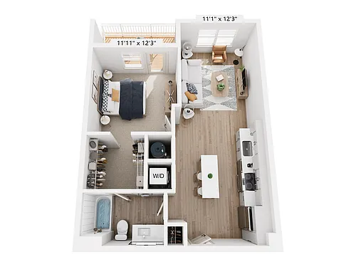Floor plan A1