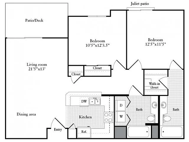 Floor plan 1007