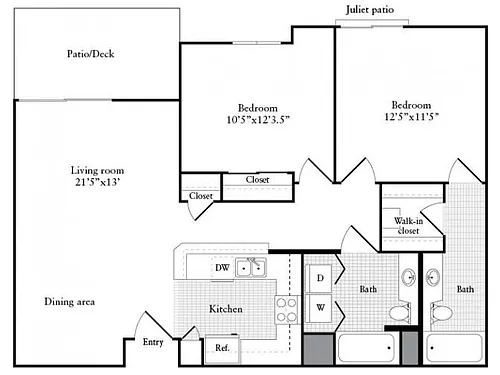 Floor plan 1007