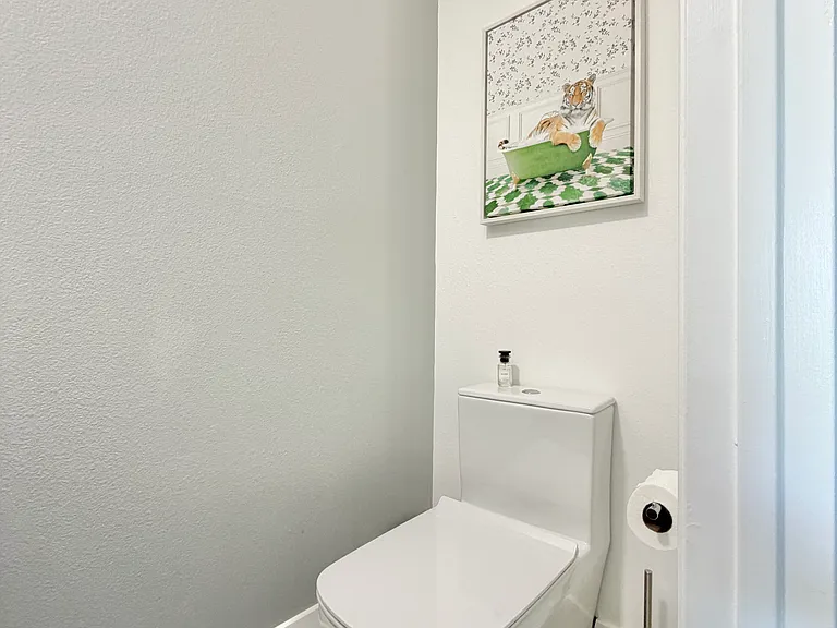 Updated powder room