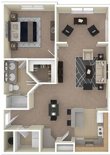 Floor plan Palm Sunroom