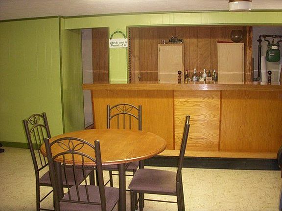 Full Basement with finished REC Room area with built-in bar...GREAT SPACE!