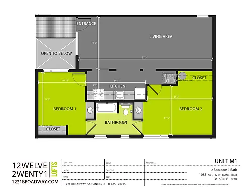 Floor plan M1