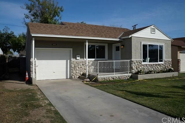 Updated rock trim in front along with new paint - really a fresh look!