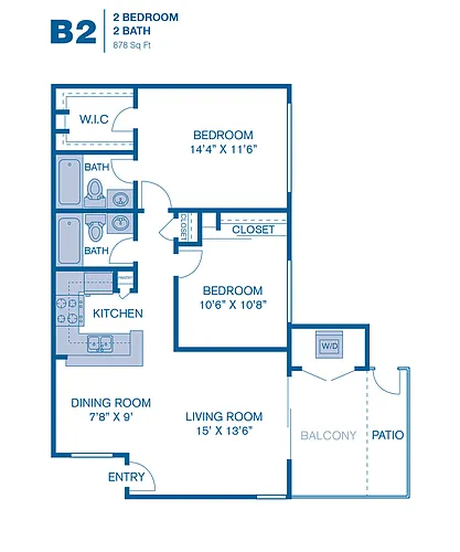 Floor plan B2
