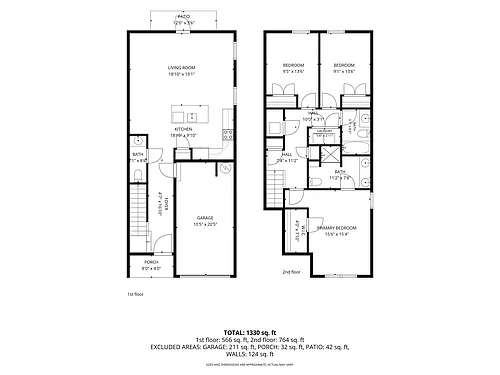 Floor plan 1X1