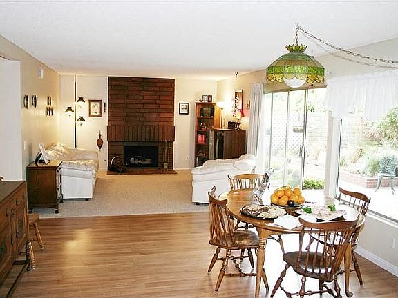 family room with fireplace