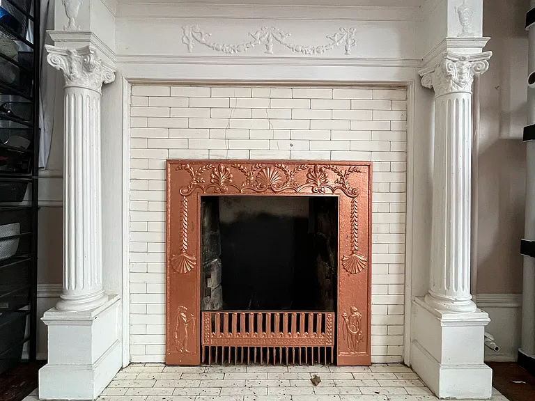 One beautiful fireplace!