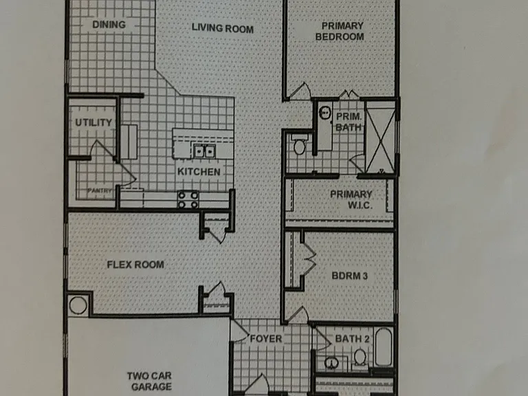 Floor plan for 481 Hortus Kyle, TX