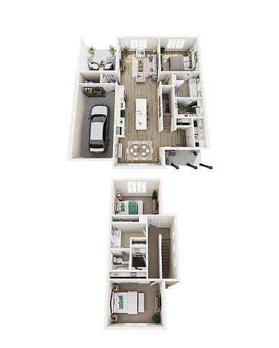 Floor plan C2D