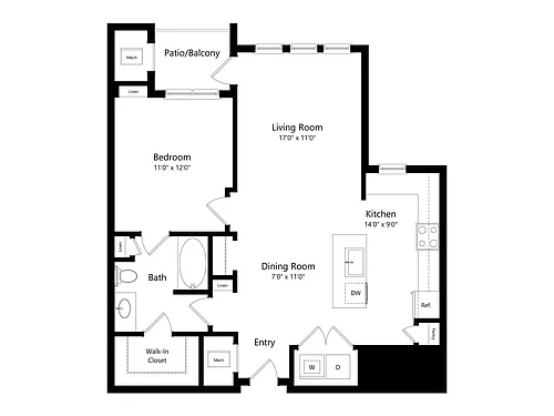 Floor plan A4