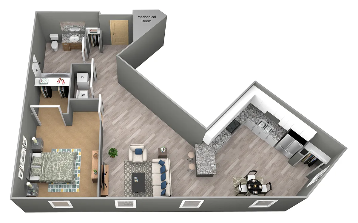 Floor plan Rosewood