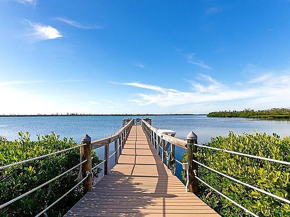 Walkway to the pier