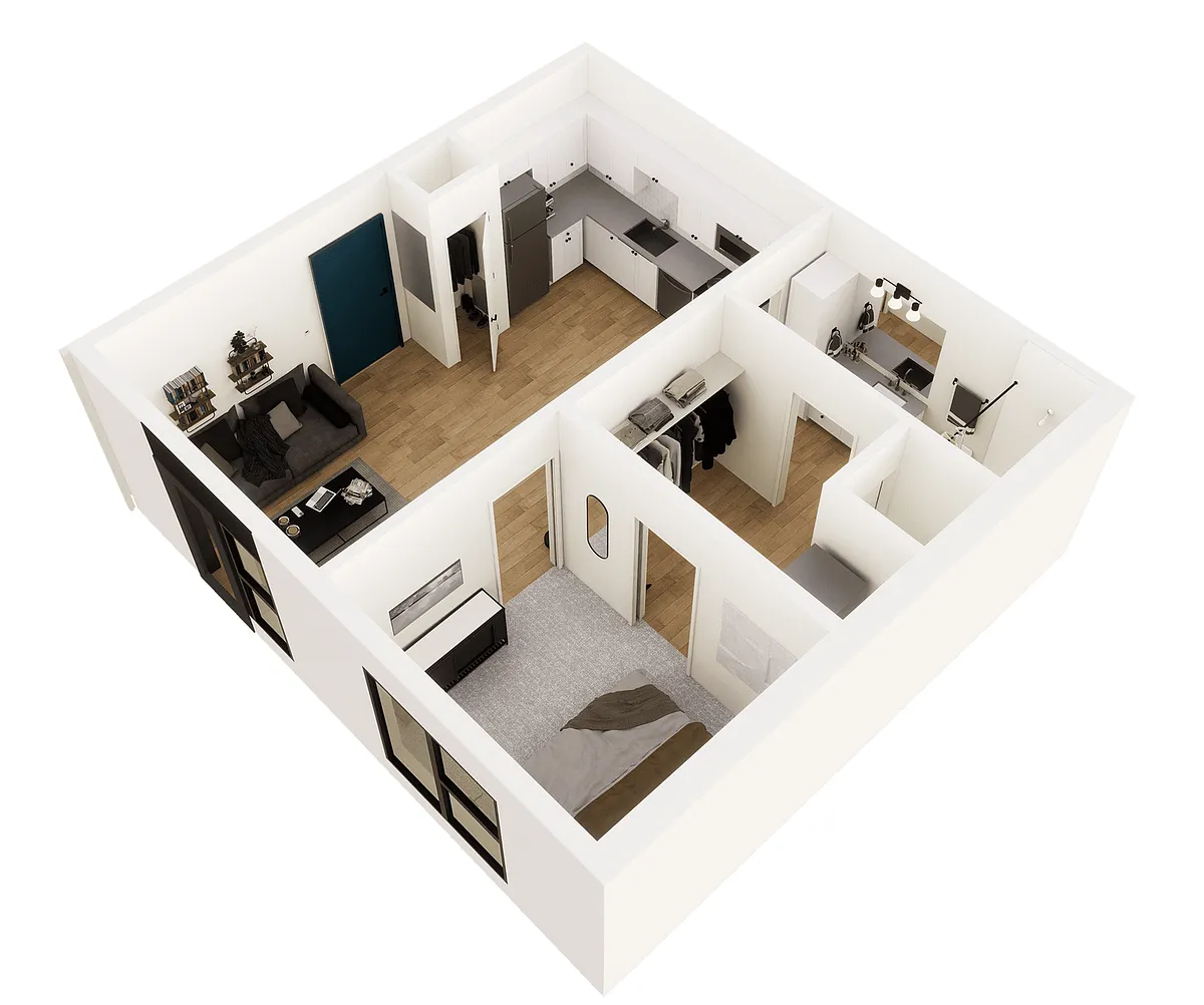 Floor plan nest