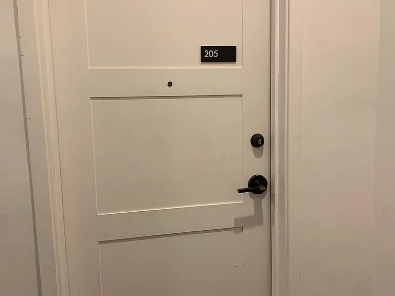 Entry door to the condo